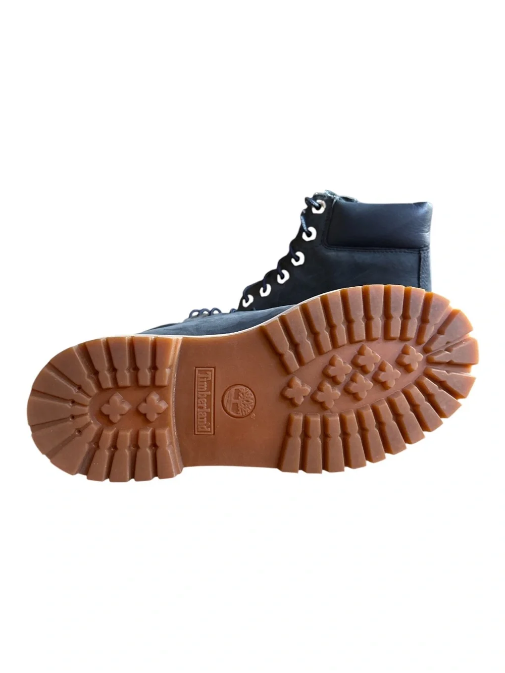 TIMBERLAND JUNIOR 6-INCH PREMIUM WATERPROOF BOOT NAVY BLUE NWOT SZ 4.5